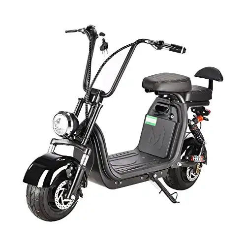 Vélo électrique 48V 25km Range Small Adult Citycoco Scooter électrique pour Homme et Femme