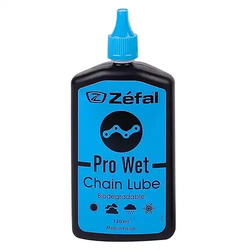 ZEFAL Pro Wet Lube - Lubrifiant chaîne vélo biodégradable - Longues distances et toutes conditions