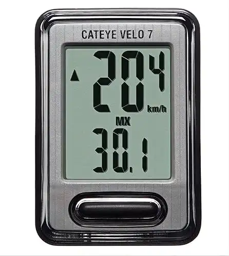 CatEye Vélo 7 CC-VL520 Compteur filaire Argent